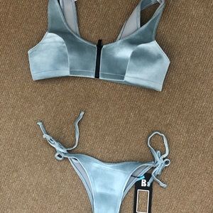 Blaclbough Swim Velvet Bikini Set